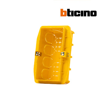 Plastic rectangular box forFuse switch - Bticino - 642YB