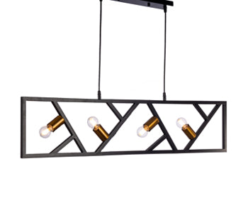 Kandil Egypt Pendant - 100 cm - Metal - Black - 8085