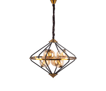Kandil Egypt Chandelier - 80*100 cm - Metal - Black - 8097