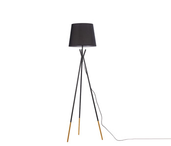 Kandil Egypt Side & Floor Lamp - 36*151 cm - Metal - Black - 8104