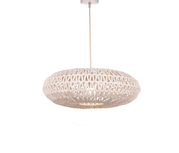 Kandil Egypt Pendant - 50*20 cm - Wicker - Beige - 8178