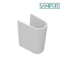 Rosetta Sanipure Half-pedestal For Basin 45 Cm - White - 8633200000