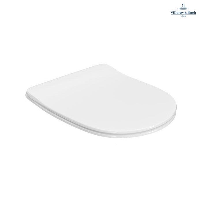 Subway Soft Close Toilet Seat and Cover White - Villeroy & Boch - 8M77S1T1