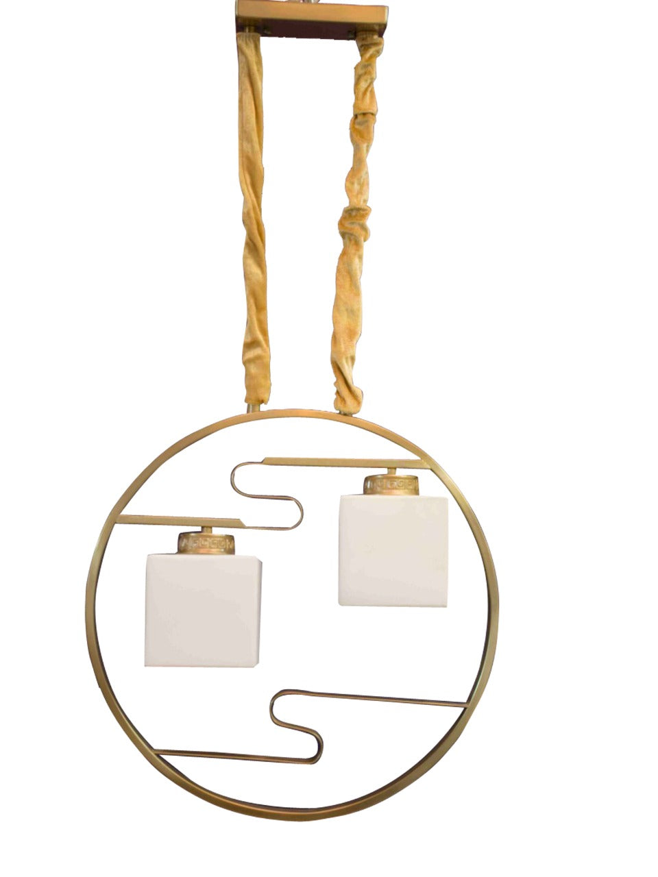 Al Tahhan Bronze Ferforger Pendant 150×50×50 cm - 2 Bulbs - TH-9246/2