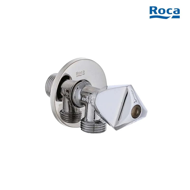 Roca Aqua 1/2-Inch Stop Valve - Chrome Finish - Model A525166100