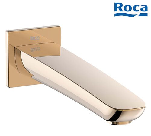 Roca Insignia Wall Mounted Bath Spout - Rose Gold - A5A0703RG0