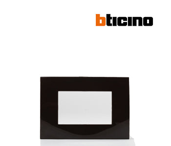 Matix edge cover plate 3m - Black - Bticino - AE4803M3BK