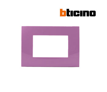 Matix edge cover plate 3m - light Purple - Bticino - AE4803M3LP
