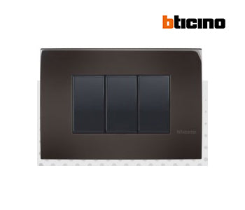 Matix edge cover plate 3m - Brown - Bticino - AE4803M3BR