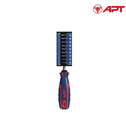 2 Color Screwdriver + Assorted Thread Set 37 pcs - APT - AH145377-37