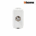 Bticino Livinglight Type F Female TV Connector - White - AM5173DFE