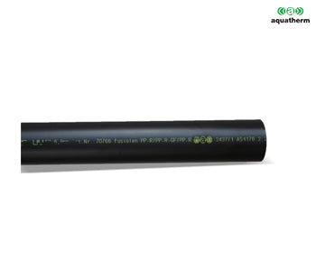 Black Aluminum Coated Pipe - 75 mm - AQ047