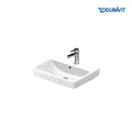 Duravit No.1 Furniture Rectangle Basin 60×46 cm White With Washbasin Mixer