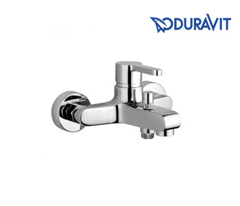 Single Lever Bath-shower Mixer Aqua - Chrome - Duravit - AQ5230000E10