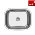 Asil Turkish Stainless Steel 1 Bowl Kitchen Sink 38×48 cm - Asil - AS 20