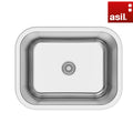 Asil Turkish Stainless Steel 1 Bowl Kitchen Sink 46×59 cm - Asil - AS 350