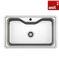 Asil Turkish Stainless Steel 1 Bowl Kitchen Sink 50×80 cm - Asil - AS 65
