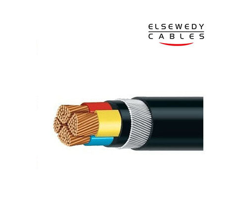Armoured Copper Cable 240Ã—3+120 mm