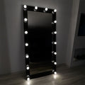 La Rumba Black Russian Wood Mirrors - 170*70 cm - Includes 14 Lighting Outputs - B.170