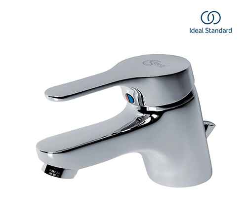 Ideal Standard Slim Line Basin Mixer - Chrome - B8577AA - Ideal Standard