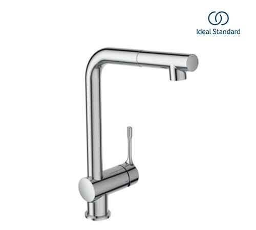 Ideal Standard Ceralook Sink Mixer With Pull-out Spout - Chrome - BC176AA - Ideal Standard