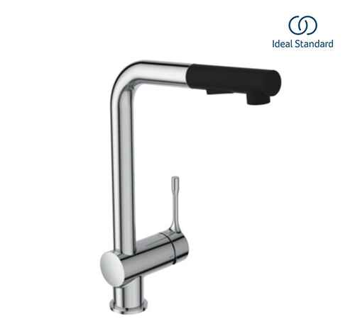 Ideal Standard Ceralook Sink Mixer With Pull-out Spout - Chrome - BC178AA - Ideal Standard