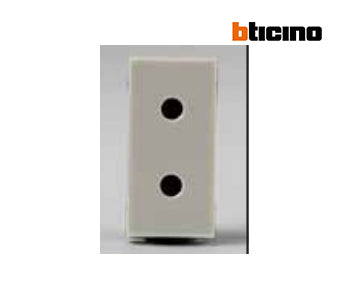 Egyptian standard socket 10A - White - Bticino - BE4122ETW