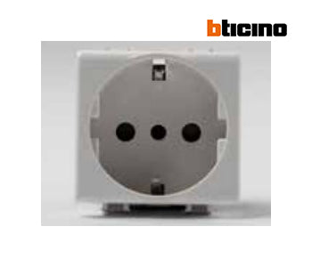 German Socket 16A Ivory - Bticino - BE4140Y