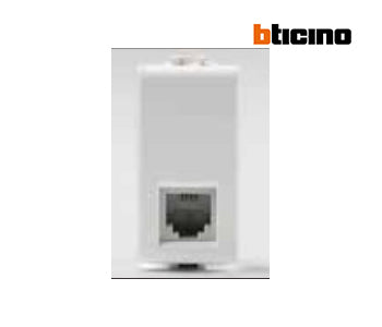 Phone socket RJ11 Ivory - Bticino - BE4232RJ11Y
