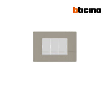 Forma Max cover plate 3m - Light Brown - Bticino - BE4803M3LB