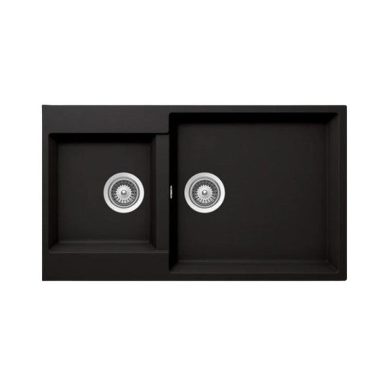 Shock Brooklyn Quartz Kitchen Sink - Nero - Brooklyn N-175
