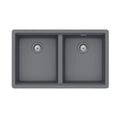 Shock Brooklyn Quartz Kitchen Sink - Croma (Grey)- BROOKLYN N-200