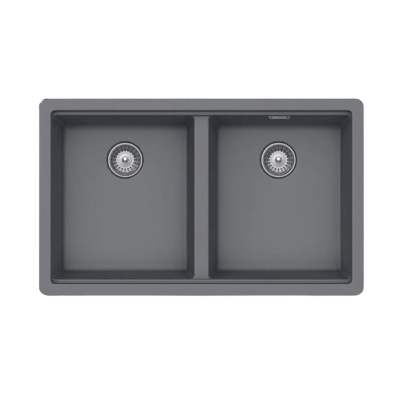 Shock Brooklyn Quartz Kitchen Sink - Croma (Grey)- BROOKLYN N-200