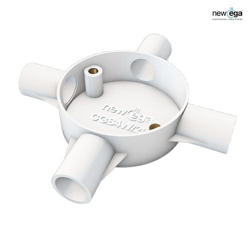 Four Way Junction Box 32 mm