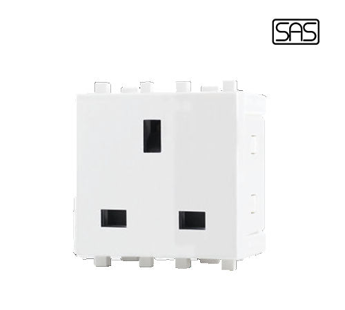 Classico Uk Socket Type White -SAS - CLA 30 208