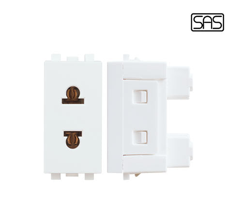 Classico Euro-American Socket Type White - SAS-CLA 30212