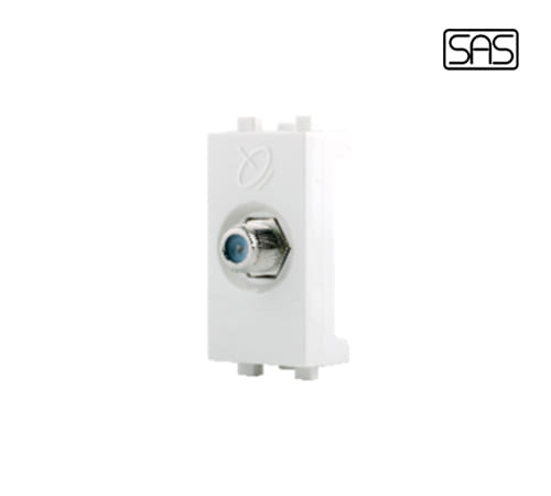 Classico Satellite Socket White -SAS- CLA 30 252