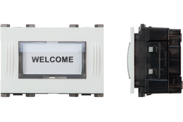 Curve Buzzer With LED Light White - Smile - SAS - CRV-60-024