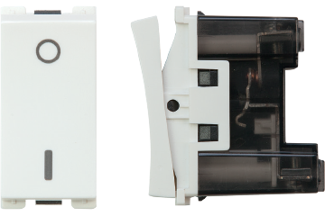 Curve Heater Switch White - SAS - CRV-60-503