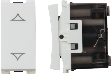 Curve Curtains Switch White - SAS - CRV-60-521