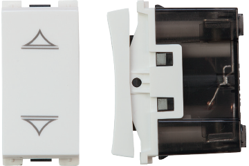 Curve Curtains Switch 3 Ticks White - SAS - CRV-60-528