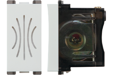 Curve Buzzer Switch White - SAS - CRV-60-616