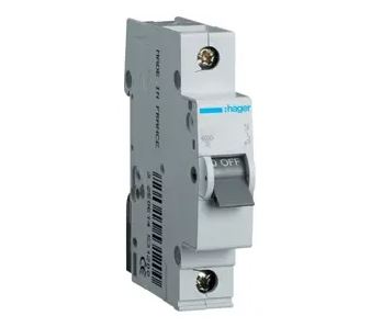 Minature Circuit Breaker 1P 20A - 6KA - Hager - BN002