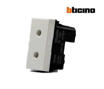 Egyptian standard socket 10A - White - Bticino - D4122ET