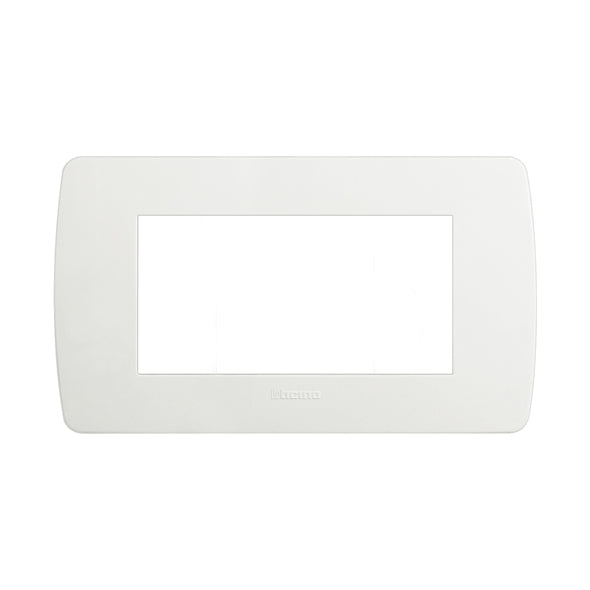 Solida cover plate 4m - White - Bticino - D4804BN