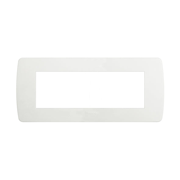 Solida cover plate 6m - White - Bticino - D4806BN