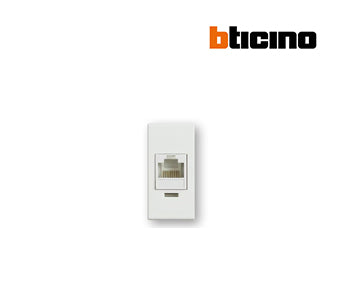 Cat 6E RJ45 Socket solida Ivory - Bticino - DA5979C6