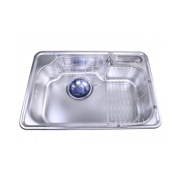 Purity Kitchen Sink - Stainless Steel - 1 Bowl - 75*51 cm - Purity101 - DJIS750P