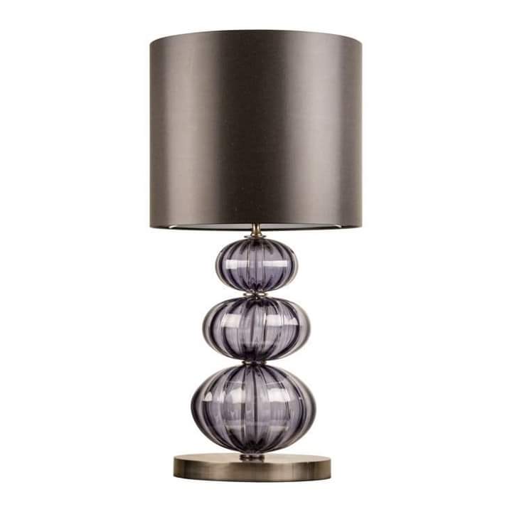 De Landa Transperant Gray Lampshade - 35*30*30*55-60 Cm - DL-A021