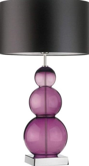 De Landa Transperant Pink & Gray Lampshade - 35*30*30*55-60 Cm - DL-A025
